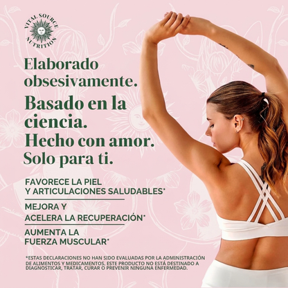 FleXi: Creatina Pura + Colágeno para Fuerza y Piel | en sobre